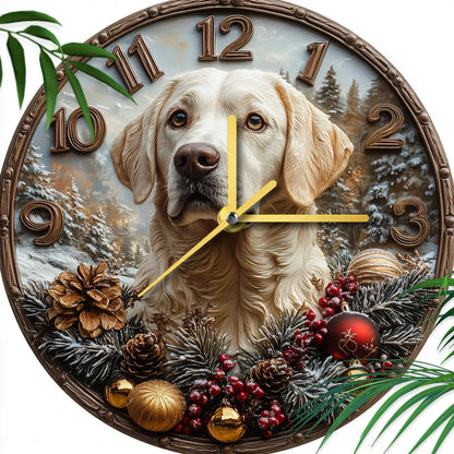 Labrador Retriever Silent Wall Clock