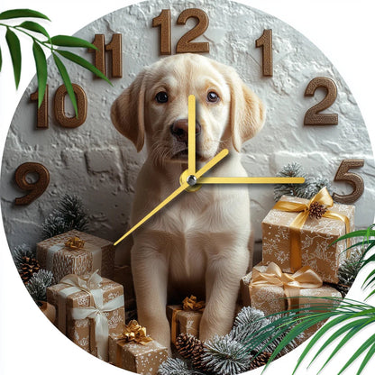 Labrador Retriever Silent Wall Clock