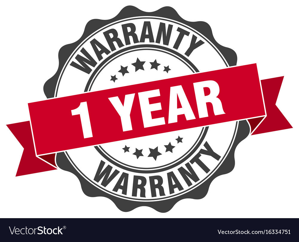 1 Year Warranty