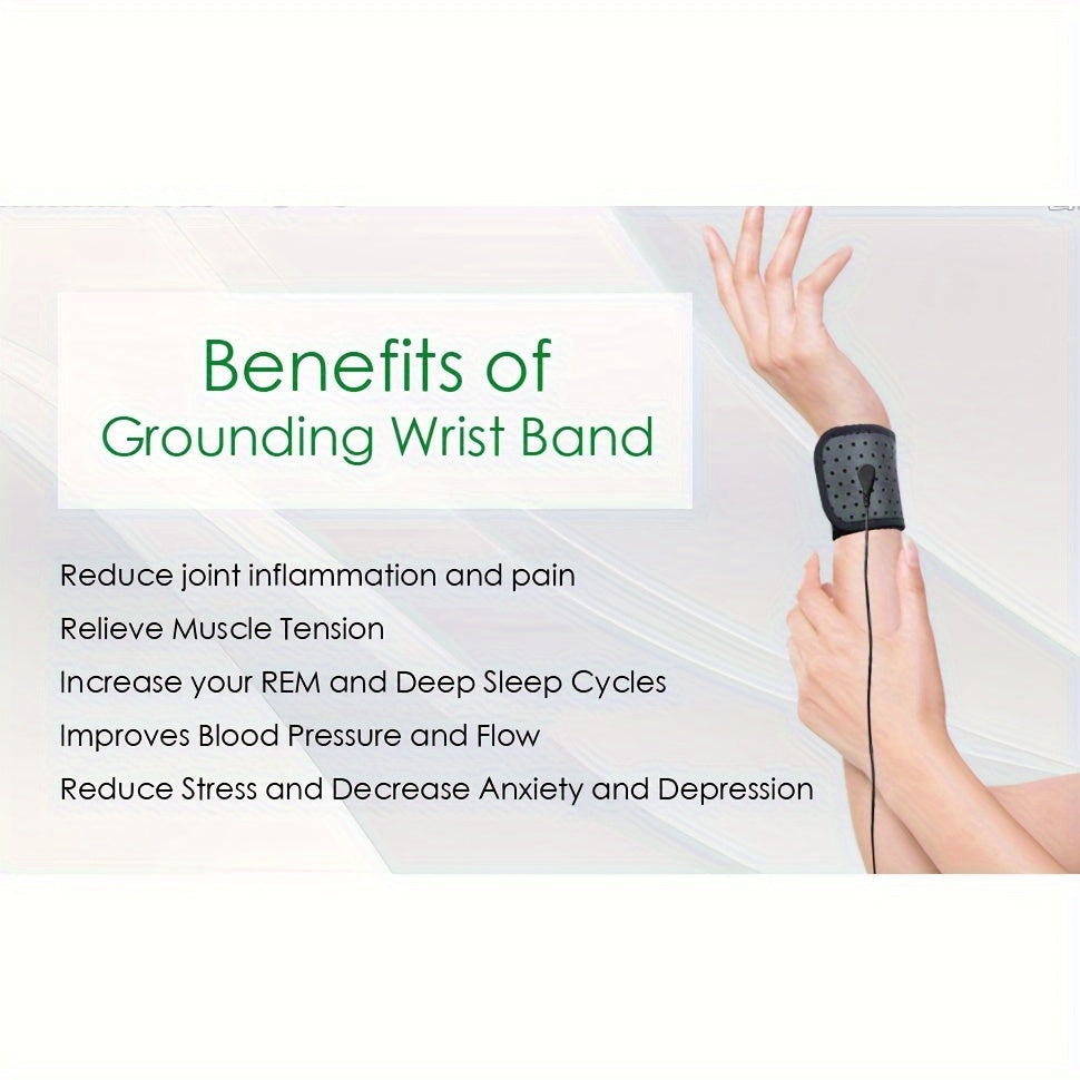 EarthComfort™ Grounding Wristband- Ultimate Wellness & Sleep Aid