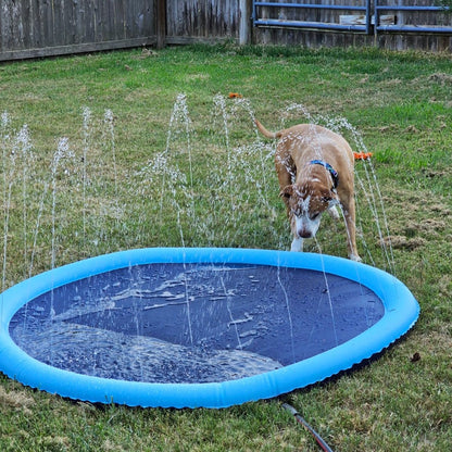 SplashPaw™ Fun Zone - The Splash Pad Makes Your Pup and Kids Happy!