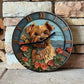 Yorkshire Terrier Silent Wall Clock