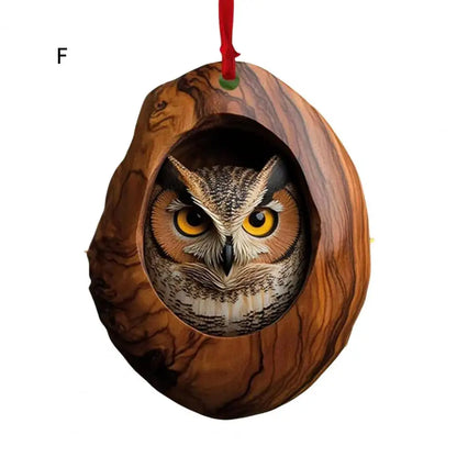 Cute Forest Animals Christmas Ornaments