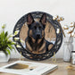 German Shepherd Flat 3D Ornament