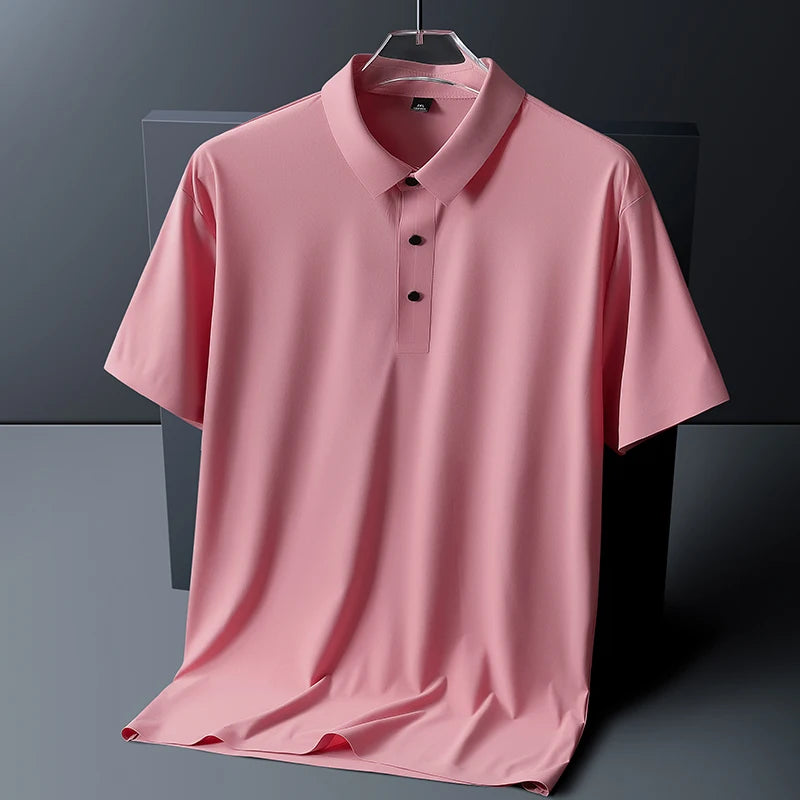 Ice Silk Classic Fit Polo Shirt