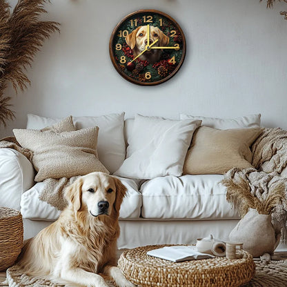 Labrador Retriever Silent Wall Clock