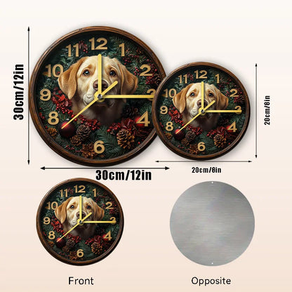 Labrador Retriever Silent Wall Clock