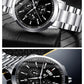 Timeless Stainless Steel Watch & Bracelet Set (Buy 2 Get 1 Free)