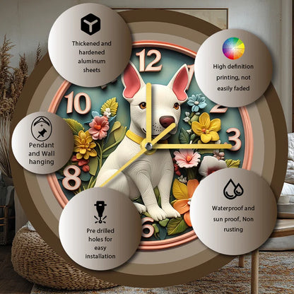 Bullmastiff Silent Wall Clock