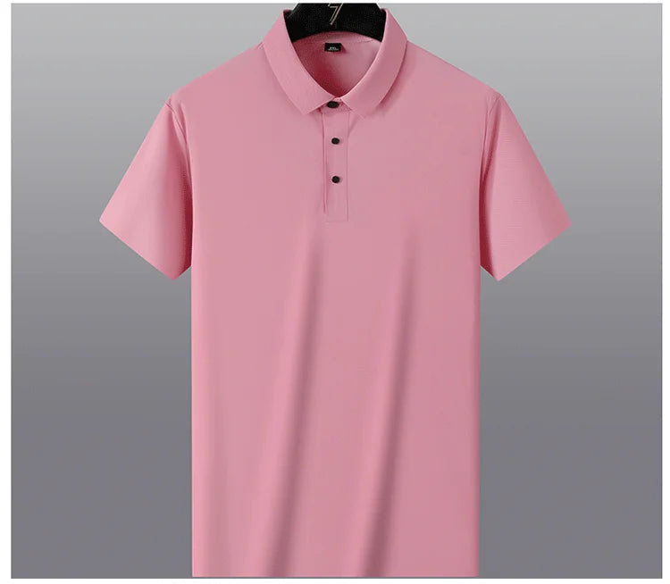 Ice Silk Classic Fit Polo Shirt