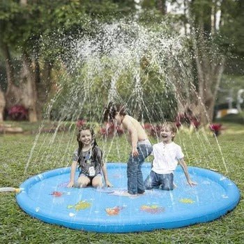 SplashPaw™ Fun Zone - The Splash Pad Makes Your Pup and Kids Happy!