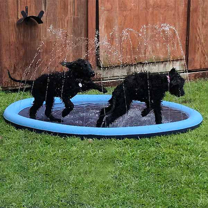 SplashPaw™ Fun Zone - The Splash Pad Makes Your Pup and Kids Happy!