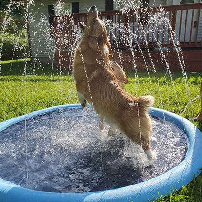 SplashPaw™ Fun Zone - The Splash Pad Makes Your Pup and Kids Happy!